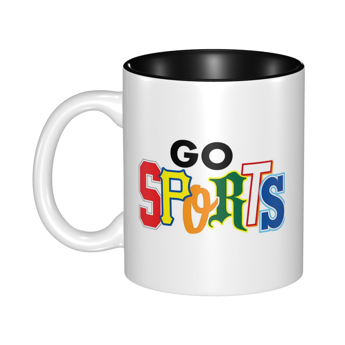 Coffee Tea Font - Go Sports 다른 글꼴 스타일 머그