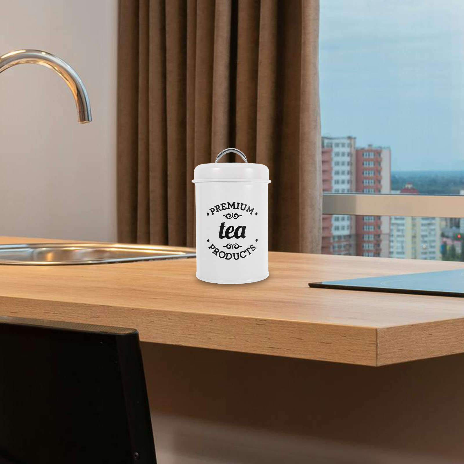 Coffee Tea Sugar Canisters - 커피, 설탕, 스낵, 차 보관용 밀폐