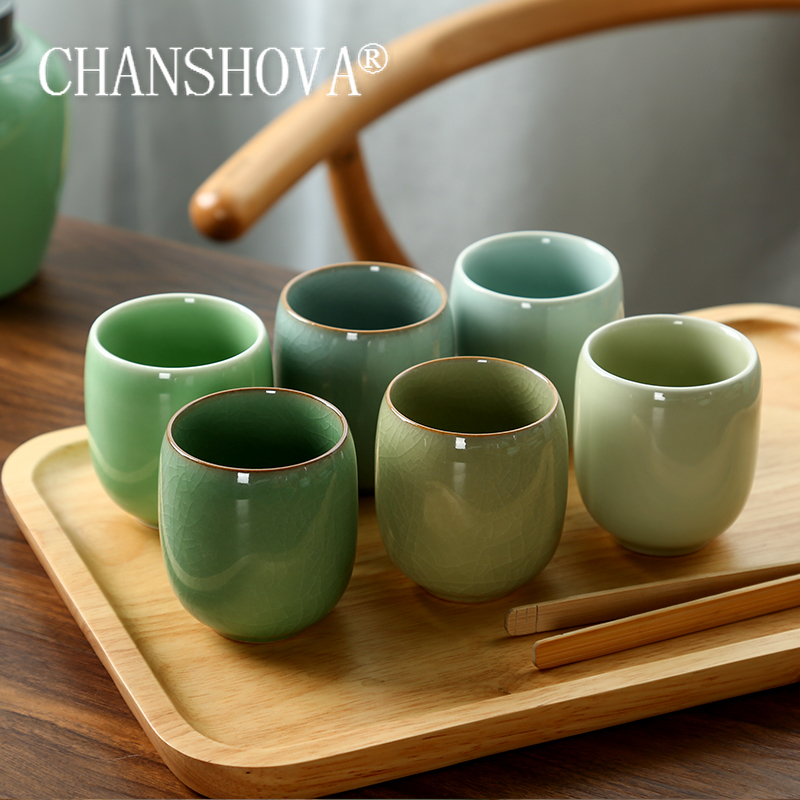 Tea Coffee Pot Set - CHANSHOVA-도자기 찻잔 세트, 중국 전통 스타일,