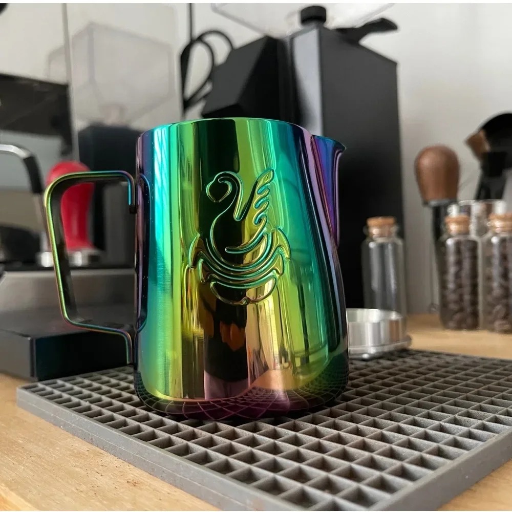 Barista Milk Jug - 1개 600ml 우유 주전자 스팀 및