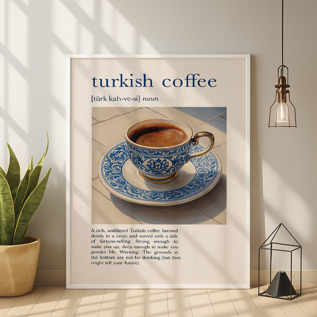 주방 포스터 전통 터키 프린트 바 커피 차 바클라바 이 - Coffee And Tea Lyrics 리뷰 및 가격