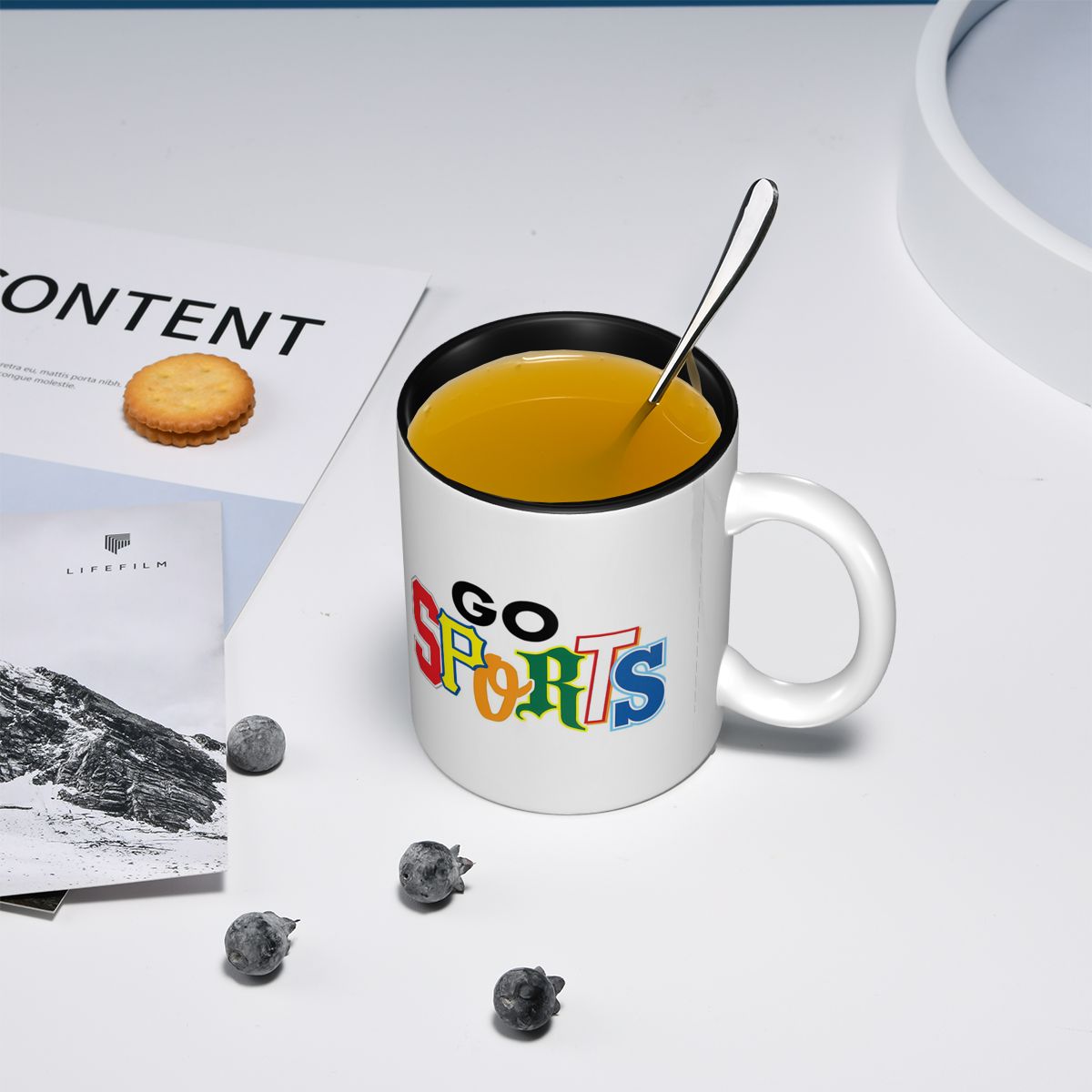Go Sports 다른 글꼴 스타일 머그 재미있는 세라 - Coffee Tea Font 리뷰 및 가격