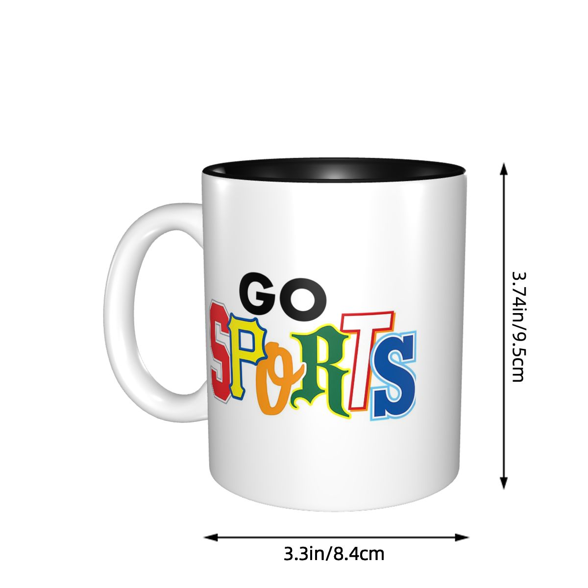 Go Sports 다른 글꼴 스타일 머그 재미있는 세라 - Coffee Tea Font 리뷰 및 가격