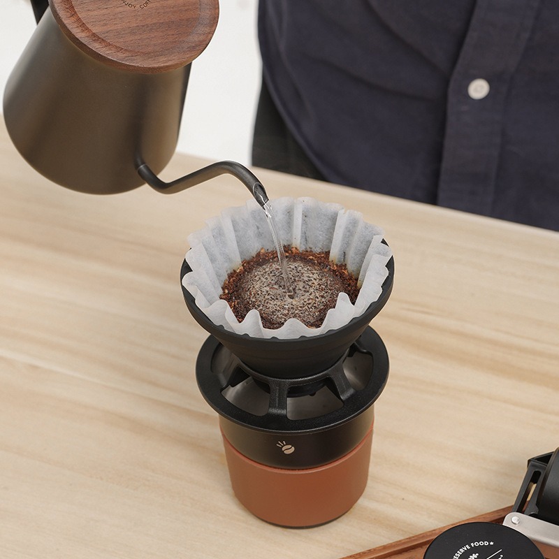 접이식 커피 필터 휴대용 실리콘 드립 커피 차 홀더 깔 - Tea Coffee Pot Set 리뷰 및 가격