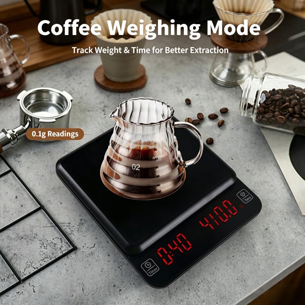 3kg/0.1g 고정밀 디지털 커피 저울, LED 휴대 - Coffee & Tea Difabis 리뷰 및 가격