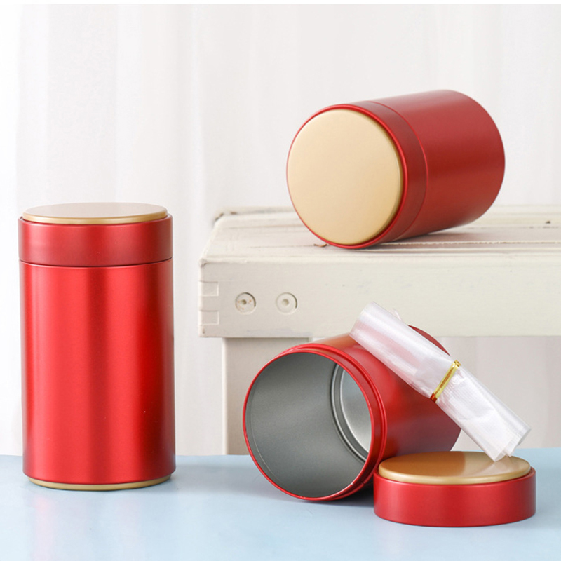 휴대용 단색 차 밀폐 상자, 찻그릇 보관 용기, 양철  - Coffee Tea Sugar Canisters 리뷰 및 가격