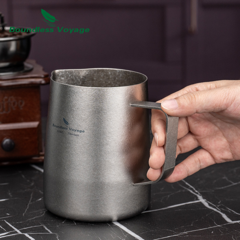 무한 항해 티타늄 우유 거품기 컵 바리스타 라떼 아트  - Barista Milk Jug 리뷰 및 가격