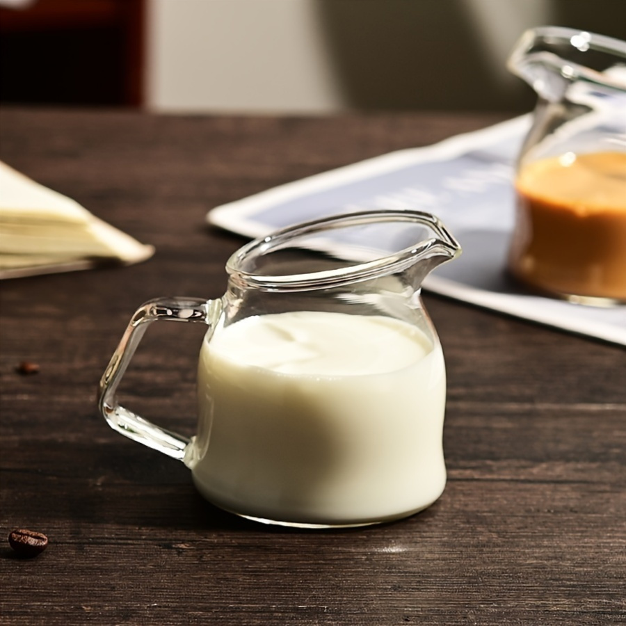 2pcs 미니 유리 에스프레소 컵 크리머 피처, 손잡이 - Barista Milk Jug 리뷰 및 가격