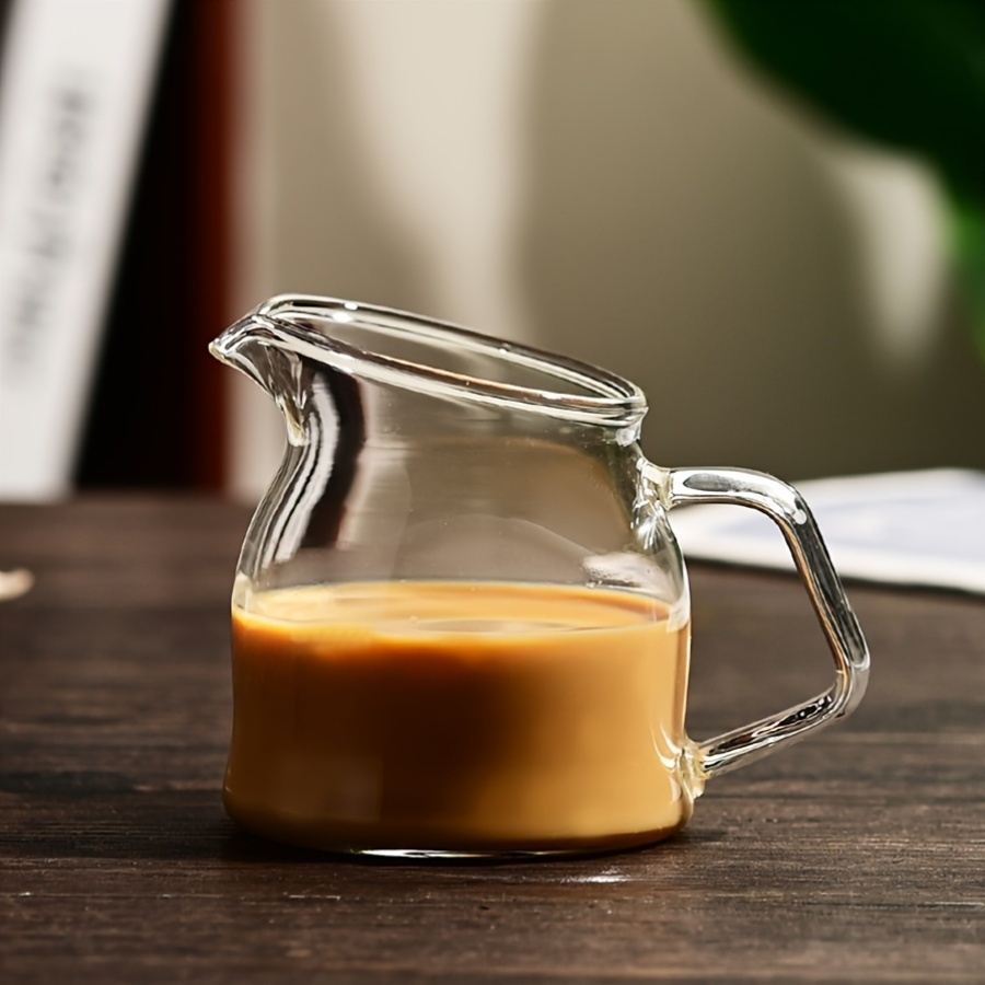 2pcs 미니 유리 에스프레소 컵 크리머 피처, 손잡이 - Barista Milk Jug 리뷰 및 가격