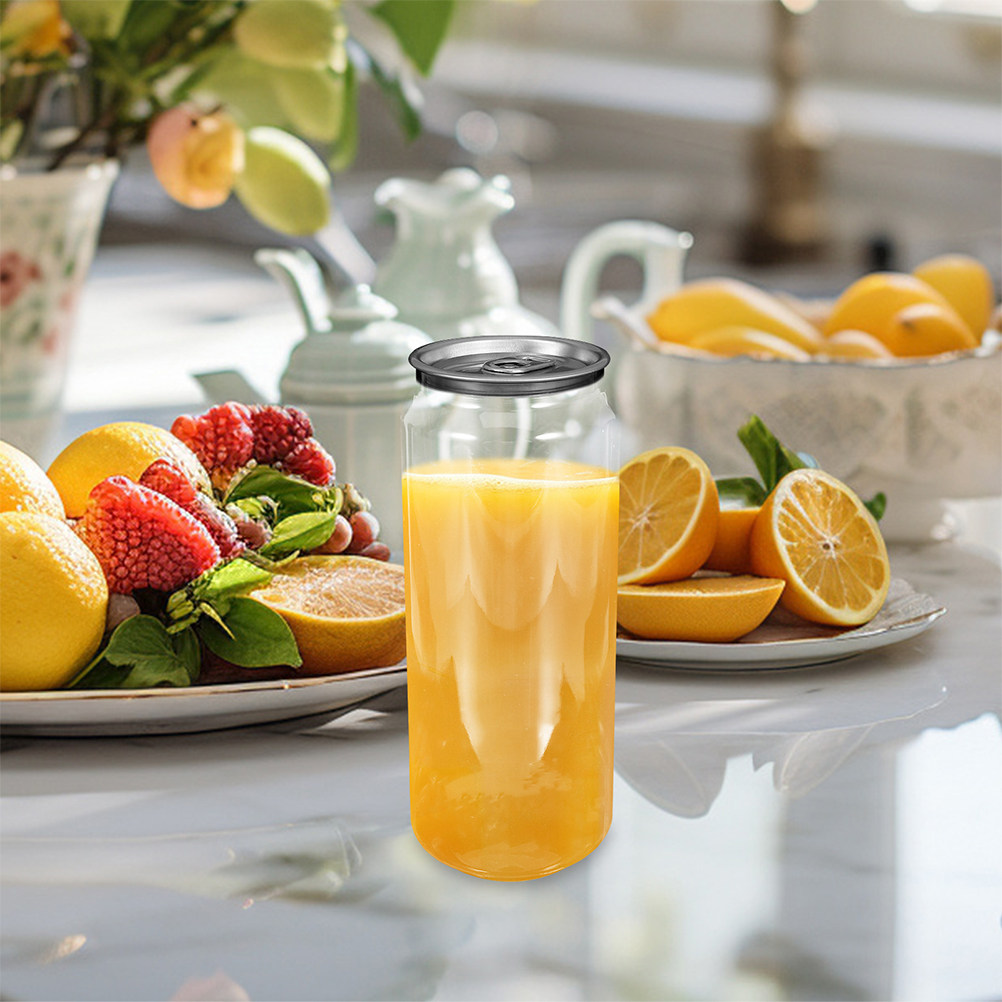 5pcs 투명 음료 캔 빈 주스병 물병 주스용 유리잔  - Juice Tea Coffee 리뷰 및 가격