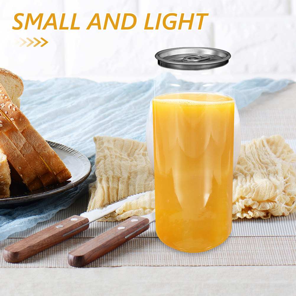 5pcs 투명 음료 캔 빈 주스병 물병 주스용 유리잔  - Juice Tea Coffee 리뷰 및 가격