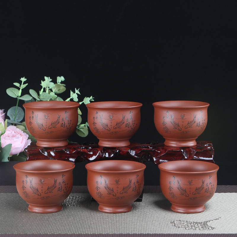 중국어 Yixing 보라색 점토 찻잔 커피 컵 우롱 차 - Tea Coffee Pot Set 리뷰 및 가격