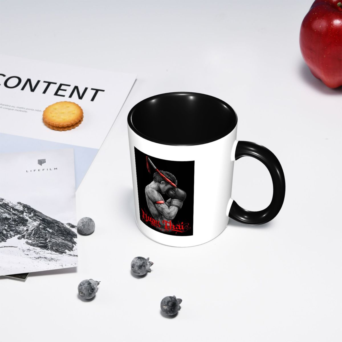 무에타이 복싱 선수 머그잔 재미있는 세라믹 커피잔 차  - Coffee Tea Thai 리뷰 및 가격