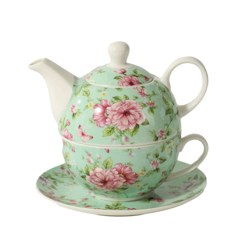 꽃무늬 찻주전자, 커피포트, 모자이크 찻주전자, 하나의 - Tea Coffee Pot Set 리뷰 및 가격