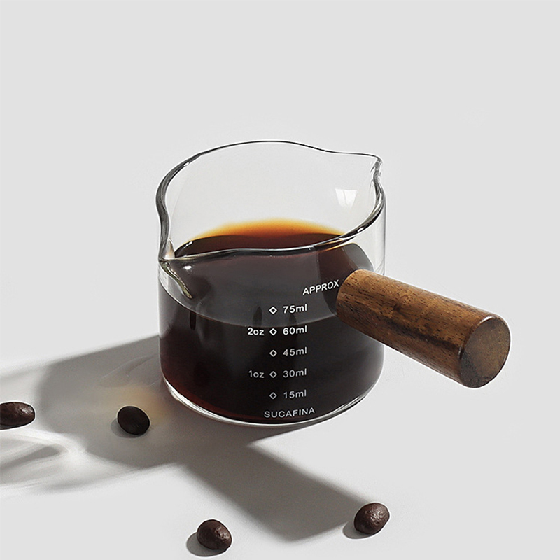에스프레소 컵 커피 측정 샷 유리 추출 주전자 스케일  - Barista Milk Jug 리뷰 및 가격