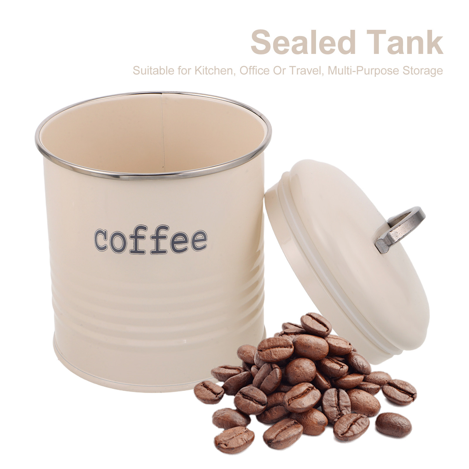 3개 세트 밀폐형 커피 원두 보관 용기, 밀폐형 차/설 - Coffee Tea Sugar Canisters 리뷰 및 가격